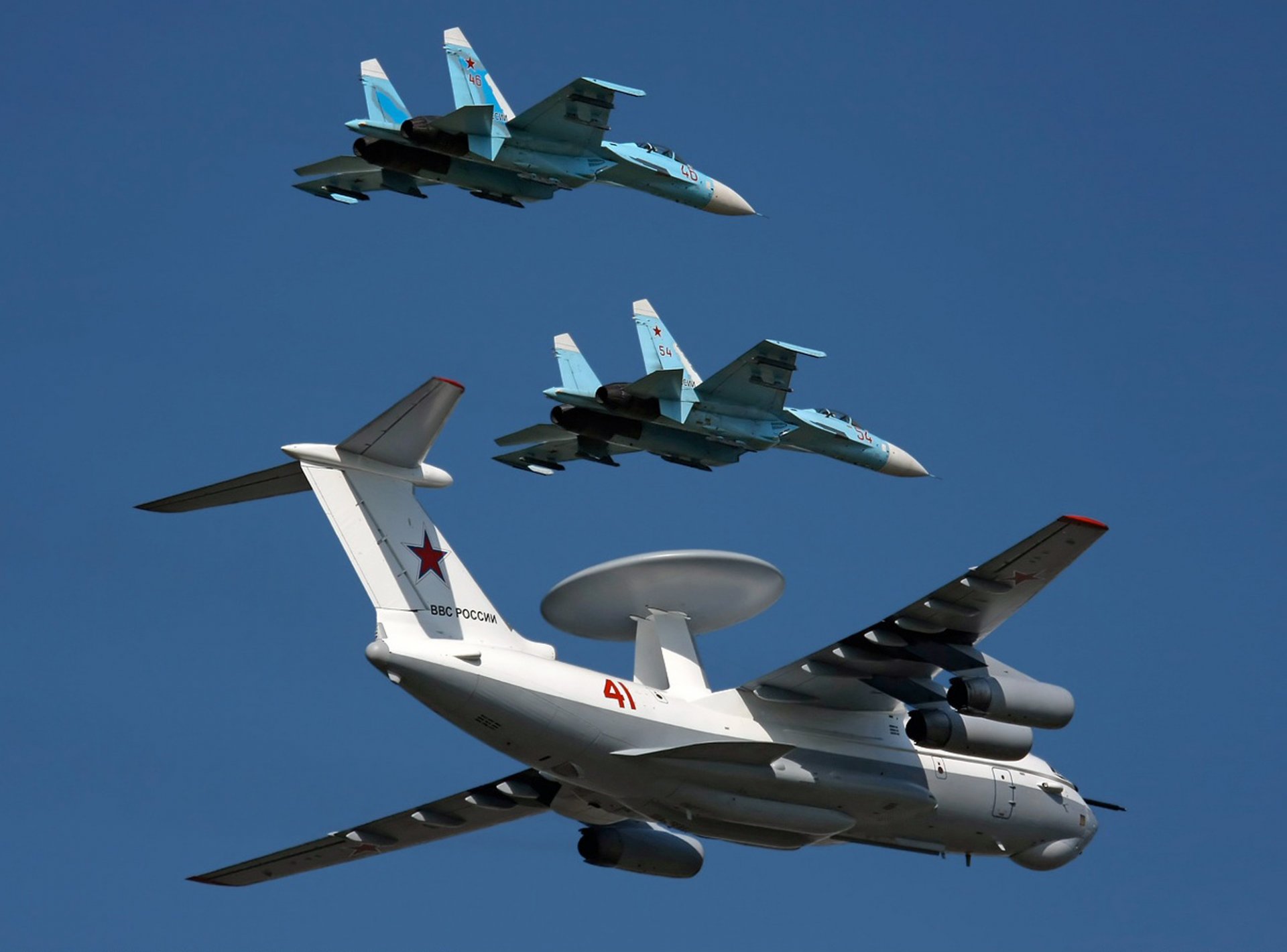a-50 su-27 begleitung